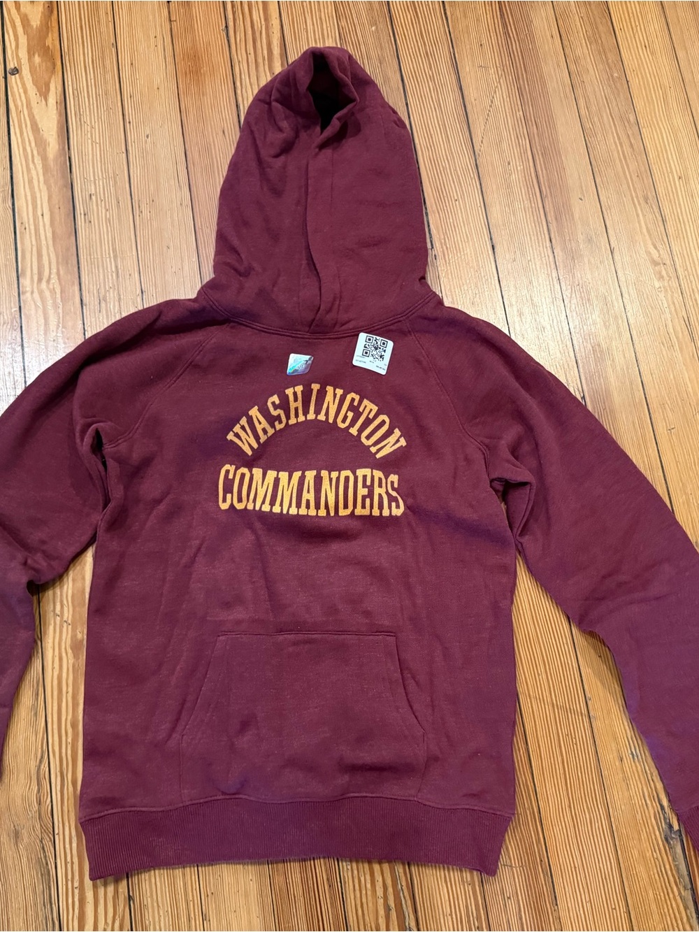 HOMAGE Maroon Hoodie with Gold Team Arch